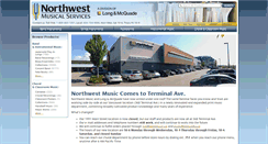 Desktop Screenshot of northwestmusic.ca